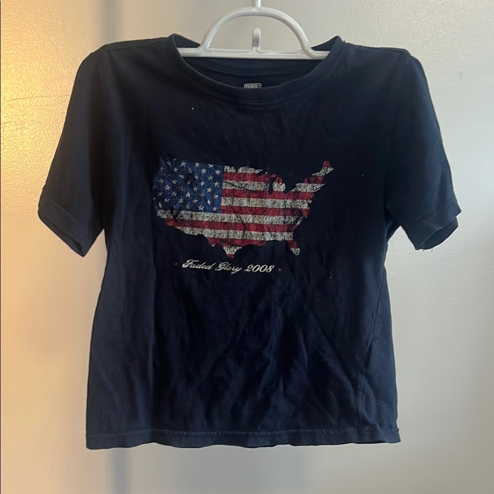 Faded Glory Blue Short Sleeve Tees Collection